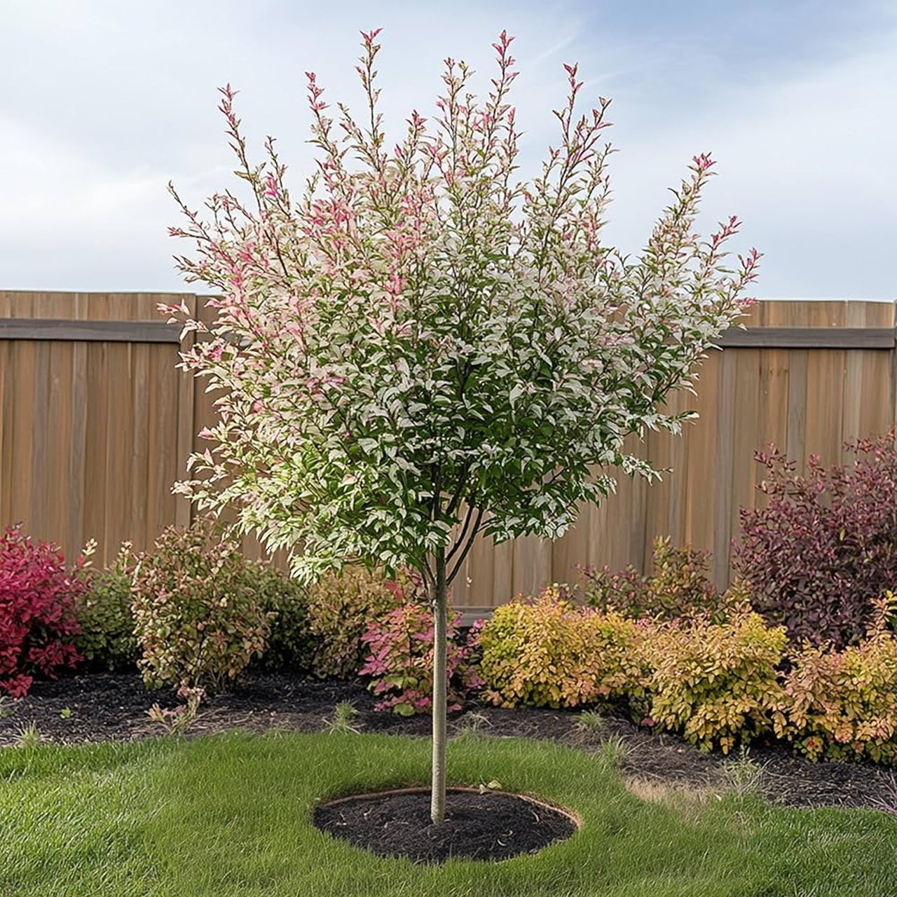 Arbre d'ornement sur tige "Flamingo" Willow de 1,2 m