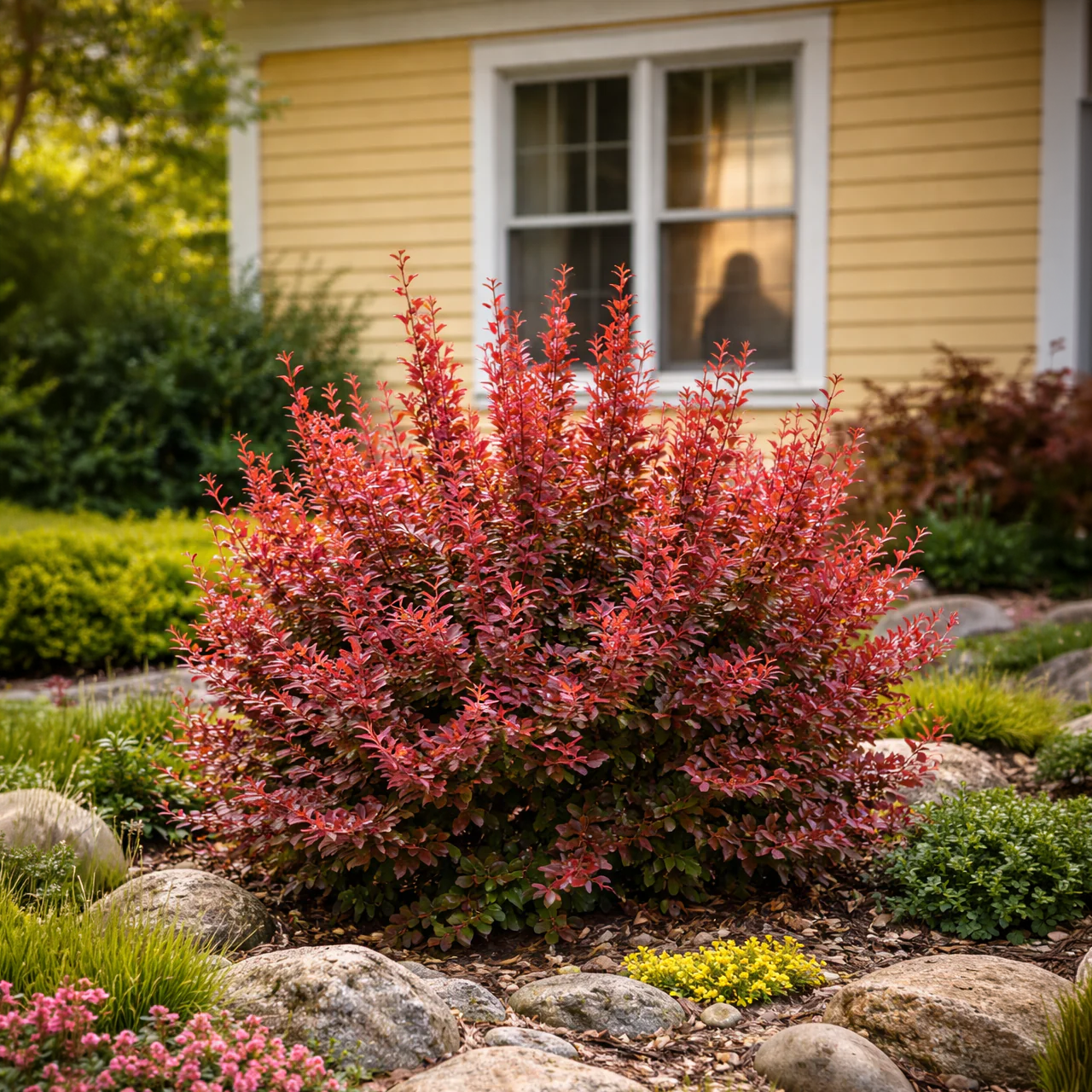 Berberis thunbergii 'Cherry Bomb'